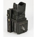 Mentor Goltz & Breutmann Folding Klapp Reflex Camera, 10x15 format, body, G/VG, light wear on