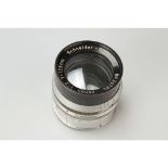 Schneider 12.5cm F2 Xenon Lens, No 34795, (probably from a Fritz Völk HandKammer HK12 Luftwaffe