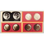 Warren de la Rue (1815-1899) Lunar Stereoscopic Cards, titled 'Mond Photographie von Warren de la