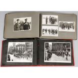 Silver print snapshot albums, visit of Queen Elizabeth II to Catterick Camp, 1956, Chelsea