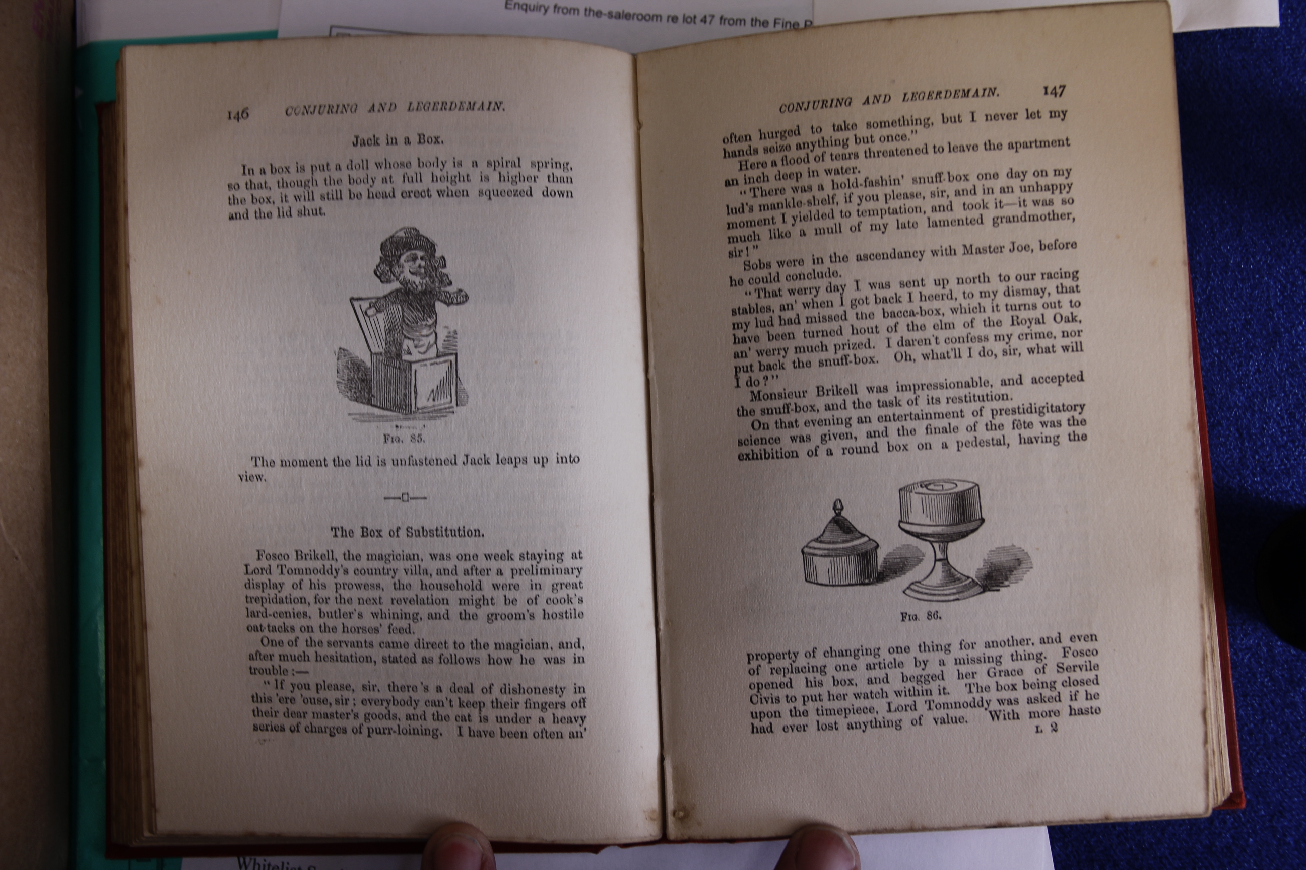 Two Magic Books, The Secrets of Stage Conjuring by Professor Hoffman, 1881, G and The Secret Out - Image 5 of 5