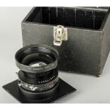 A Sinaron-S 360mm F5.6 Lens, No 11100169, to cover 10x8 format, made for Sinar by Rodenstock, 64°