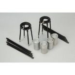 Leica Setting Devices, a BEMAR, a BEHOO, two sets of BETAB extension rods, reloadable cassettes (a