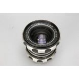 Rodenstock-Eurygon 30mm F2.8 Lens, M42 thread mount, body, F elements, F, fungus in rear group