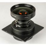 A Sinaron-w 155mm F6.8 Lens, No 11036361, for 10x8 format, manufactured by Rodenstock for Sinar,