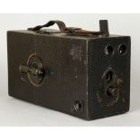 Beck Frena Camera, No 17858, with 'Westminster Photographic' dealers plate, body, G, shutter