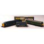 Wrenn Tri-ang and Lima OO Gauge Diesel Locomotives, comprising Wrenn 0-6-0DS no D3523 in BR blue,
