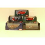 Schuco, all boxed 1:43 scale German fire service vehicles comprising, three fire engines Borgward