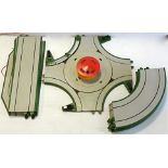 Matchbox Motorway 'Switch a Track' Lay-by Roundabout, red/orange roundabout with a quantity of