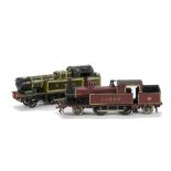 Two Kit-built OO Gauge 2-4-2 Tank Locomotives, from unidentified kits, comprising GWR 2-4-2T no 3612