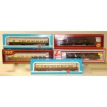 Airfix and Lima OO Gauge GWR Coaching Stock and Siphons, including Auto-coaches (2), B-set