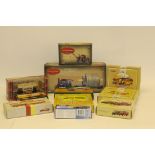 Corgi Vintage Glory Trams Coaches and Buses, all boxed, Including Fowler B6, Pickfords, Road