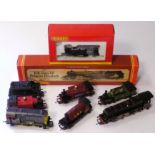 Hornby 00 Gauge Steam and Diesel Locomotives, R080 BR green 'Princess Elizabeth' and R782 BR black