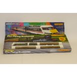 Two Hornby Railways OO Gauge Train Sets, comprising R778 'The Flying Scotsman' set with LNER green