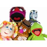 Six large size TV Muppets, Miss Piggy Height 1150mm, Kermit 1200mm, Fozzy 1000mm, Animal 1600mm