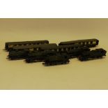 Unboxed Graham Farish OO Gauge GWR Locomotives and Pullman Cars, including three 2-6-2 'Prairie'