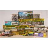 OO Gauge Flexitrack and Scenic Accoutrements by Peco and Others, including 25 lengths Peco SL-100X