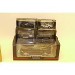 Minichamps and Brumm, boxed 1:18 scale 1992 Ford Escort Cosworth, together with 1:43 scale Porsche