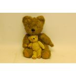 Merrythought and Chad Valley Teddy Bears, Merrythought teddy bear pyjama case with stitched nose and