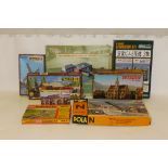 An Assortment of N Gauge and Other Kits and Track, including an 'Artitec' Train Ferry kit with one