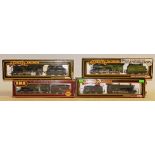 Mainline and Airfix OO Gauge 4-6-0 Locomotives and Tenders, comprising rebuilt Patriots 45536 '