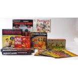 1960's & 1970's Board Games, including a Merit 'Blow Football', Airfix '123 Up', Parker 'Spill and