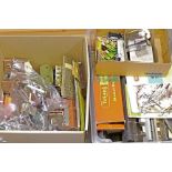 A Large Collection of OO Gauge Scenic/Layout Accessories and Track, including 2 boxes Peco Flexi-