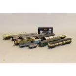 GWR and BR WR OO Gauge Coaching Stock and Wagons, including 4 Airfix-type Autocoaches in various