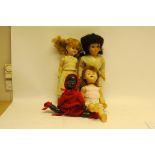 Roddy Pedigree 1950s and later Dolls, Mostly plastic dressed examples including a jointed 'Roddy'