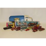 Playworn Diecast, Dinky, Corgi, Matchbox and others including Corgi Major Chipperfield's Circus