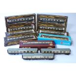 Mainline and Airfix OO Gauge GWR 'Centenary' Coaching Stock, a rake of 12 coaches, including 7 by