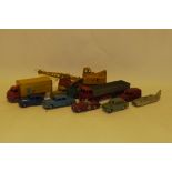 Dinky Toys, Supertoys Heinz 57 Varieties Big Bedford van, Foden flatbed truck and 20 ton lorry