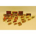 Wiking and others plastic Scale Model Vehicles, boxed collection of commercial and emergency