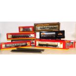 OO Gauge Coaching Stock and Other Items by Various Makers, including Bachmann Bullied brake 2nd, two