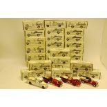 ERTL, collection of boxed 1:30 scale, fire truck money banks comprising four models, 1937 Ahrens-Fox