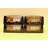 Schuco, all boxed 1:43 scale limited edition, German fire service vehicles comprising four Iveco