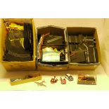 Scalextric by Hornby, Large quantity of track and accessories and hand controllers, including two