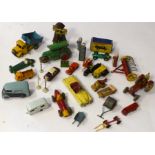 Dinky & Matchbox, cars, agricultural and commercial vehicles, including boxed Matchbox 19 Aston