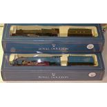 Hornby OO Gauge Special Edition Steam Locomotives, as issued with Doulton plates but with the plates