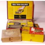 A Trix Twin Railway OO Gauge 3-rail AC Set, ref 1/334 with BR dark blue locomotive 46256, tender and