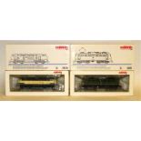 Two Marklin HO Gauge 3-rail Digital Diesel and Electric Locomotives, comprising ref 3439, a Bo-Bo