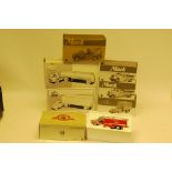 First Gear, boxed collection of 1:30 scale North American fire service vehicles comprising,
