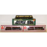 Lima and Bachmann OO Gauge Locomotives and Railcar, two Lima 'Crab' 2-6-0's in LMS crimson as no