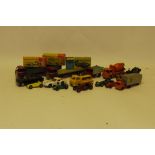 Dinky, Corgi and Matchbox, Some boxed examples including Matchbox King series K-13 Concrete truck,