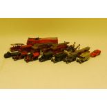 Fire Service Vehicles, Various manufacturers un boxed including, Lion Car No 49 Commer fire truck