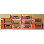 Lima OO Gauge Freight Wagons, eighteen assorted wagons including 2 six-wheel tankers, private