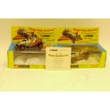 Corgi Chitty Chitty Bang Bang 1991 example (98751) together with boxed 25th anniversary 1992 example