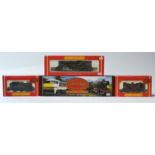 Hornby 00 Gauge Locomotives, R304 Toplink LNER blue 'Mallard', R239 BR black Class 4P 2-6-4T '