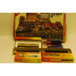 American HO Gauge Roundhouse Rolling Stock Kits and an O Gauge 'Prairie Rocket' Train Set by