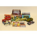 Dinky Lonestar and Budgie, Including Dinky, Lunar Roving vehicle and Alvis Scorpion and Striker,